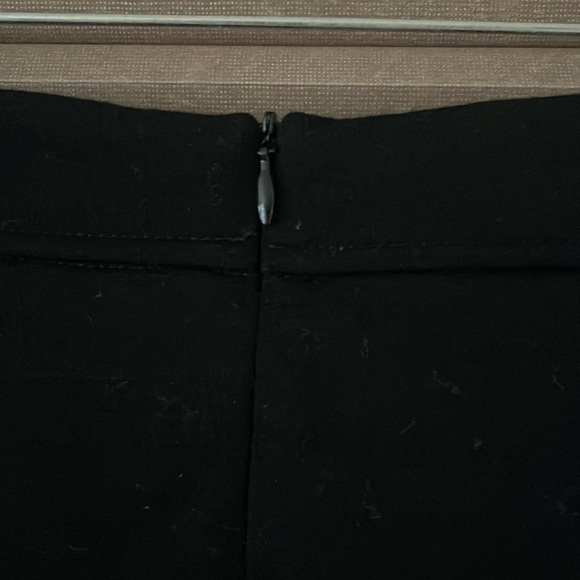 Garnet Hill 100% Wool black skirt size 6 - Picture 5 of 8